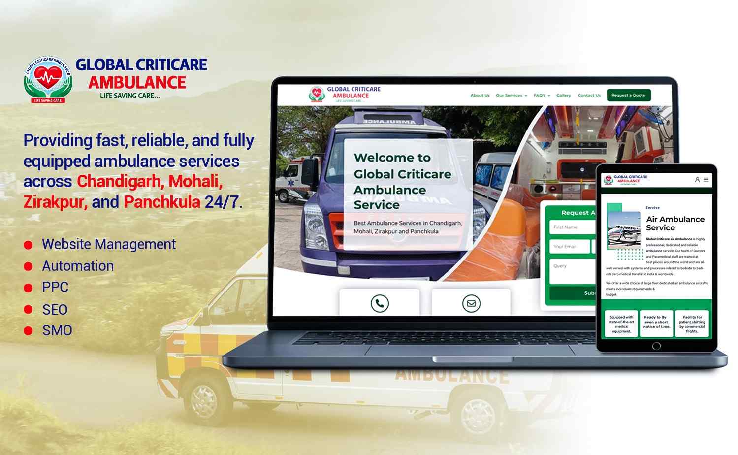 GlobalCriticareAmbulance